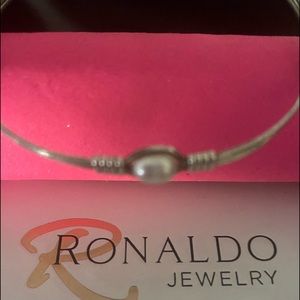 Silver ronaldo bracelet